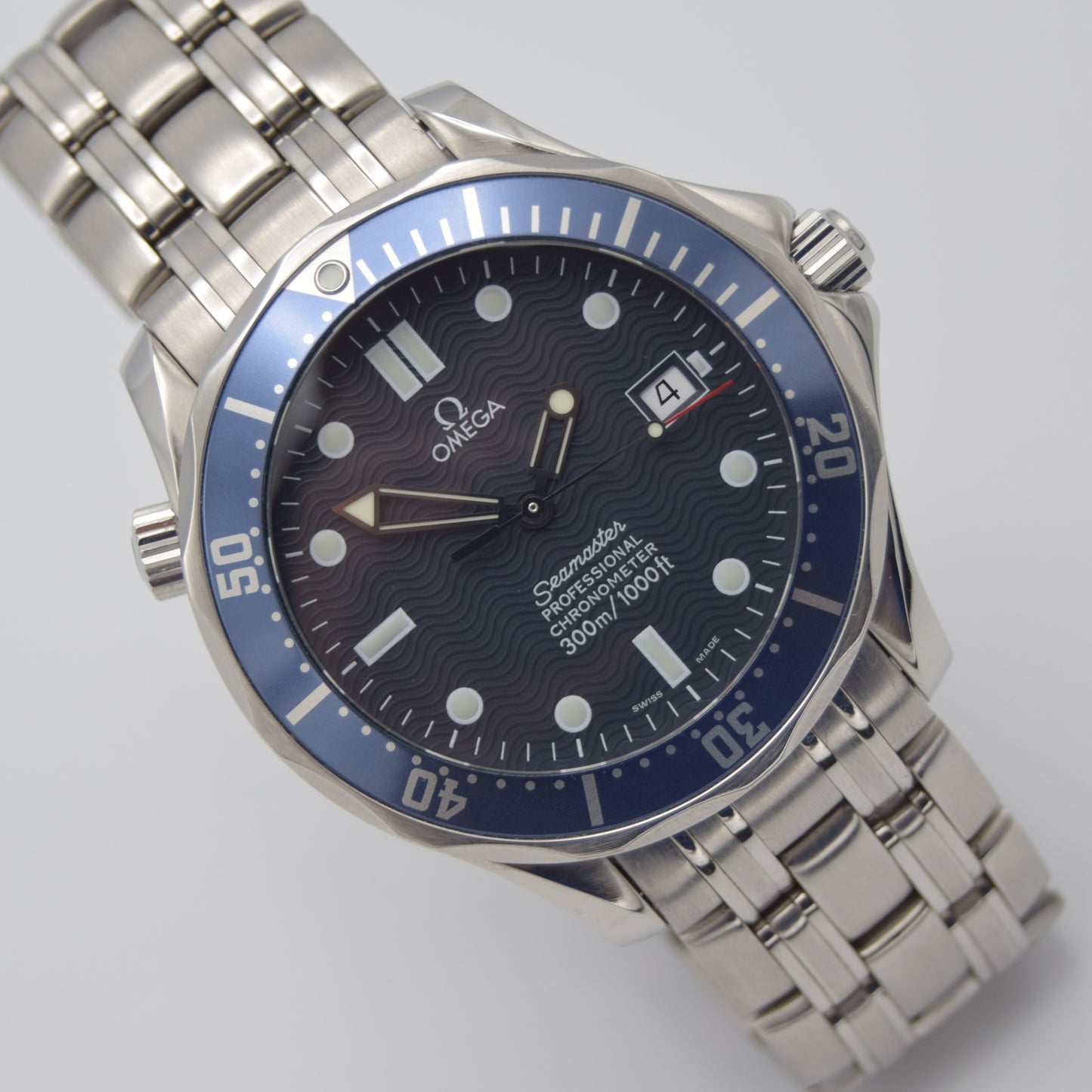 Omega Seamaster Professional 300m Automatic Bond Watch 41mm 2531.80.00 Box & Papers