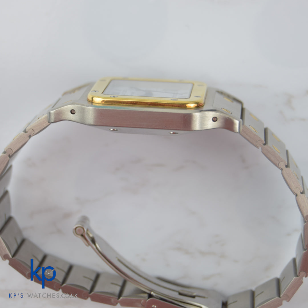 Cartier Santos Carree 2961 Unpolished SS Gold Automatic