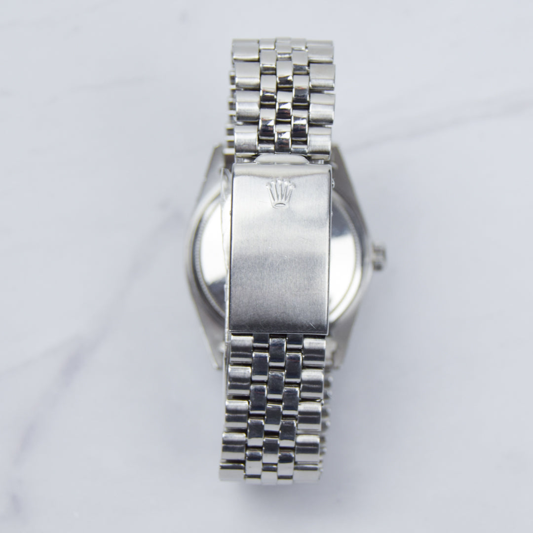 Vintage Mens Rolex 36 1601 Linen Dial Automatic Jubilee