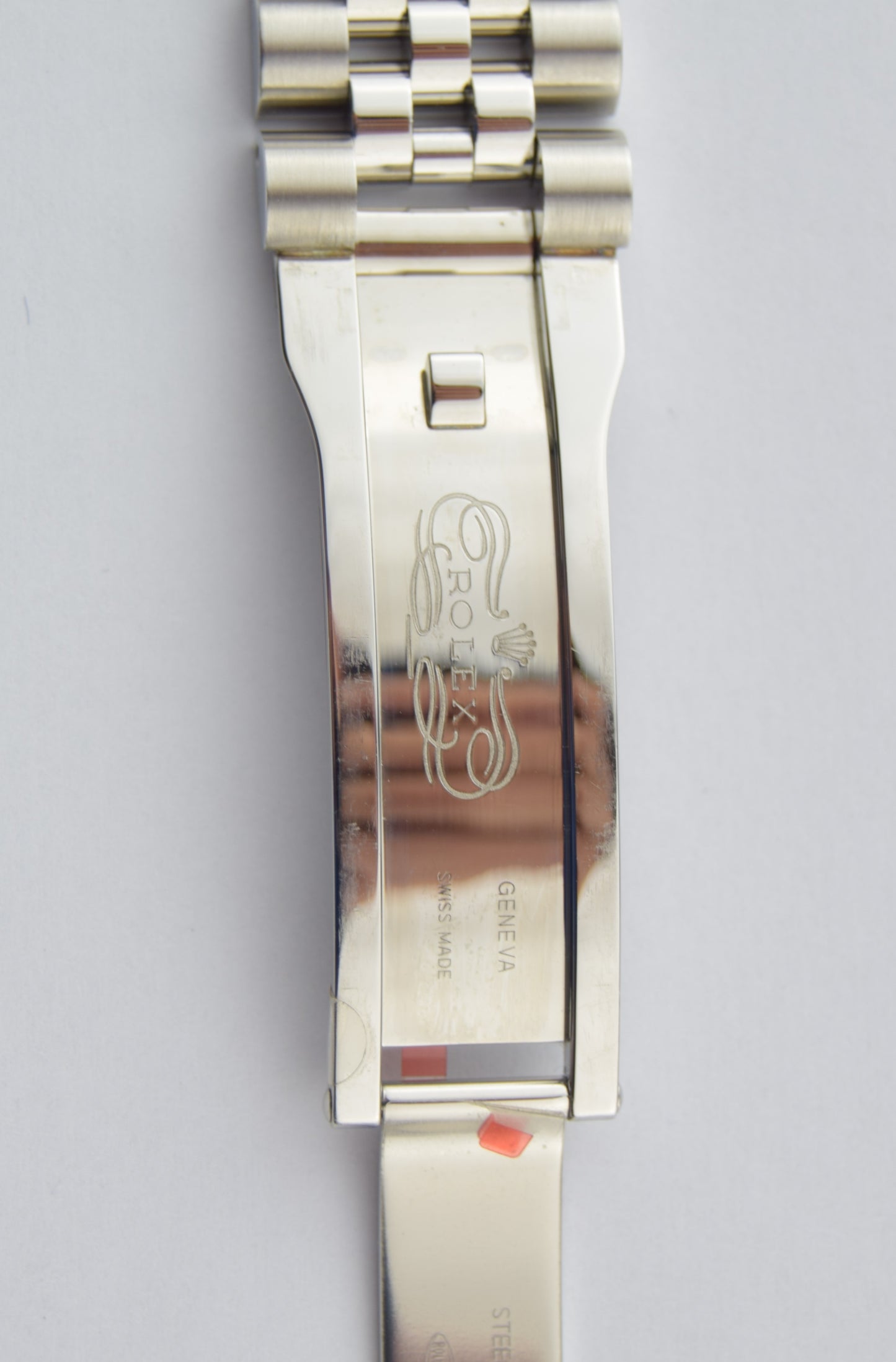 Rolex Datejust 36 116234 White Stick Dial Roulette Date Jubilee Bracelet