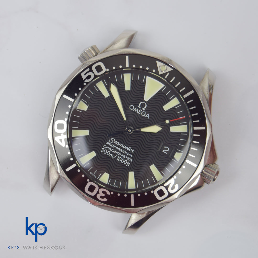 Omega Seamaster 200m Stainless Steel Black Dial 41 mm Box & Papers 2254.50.000