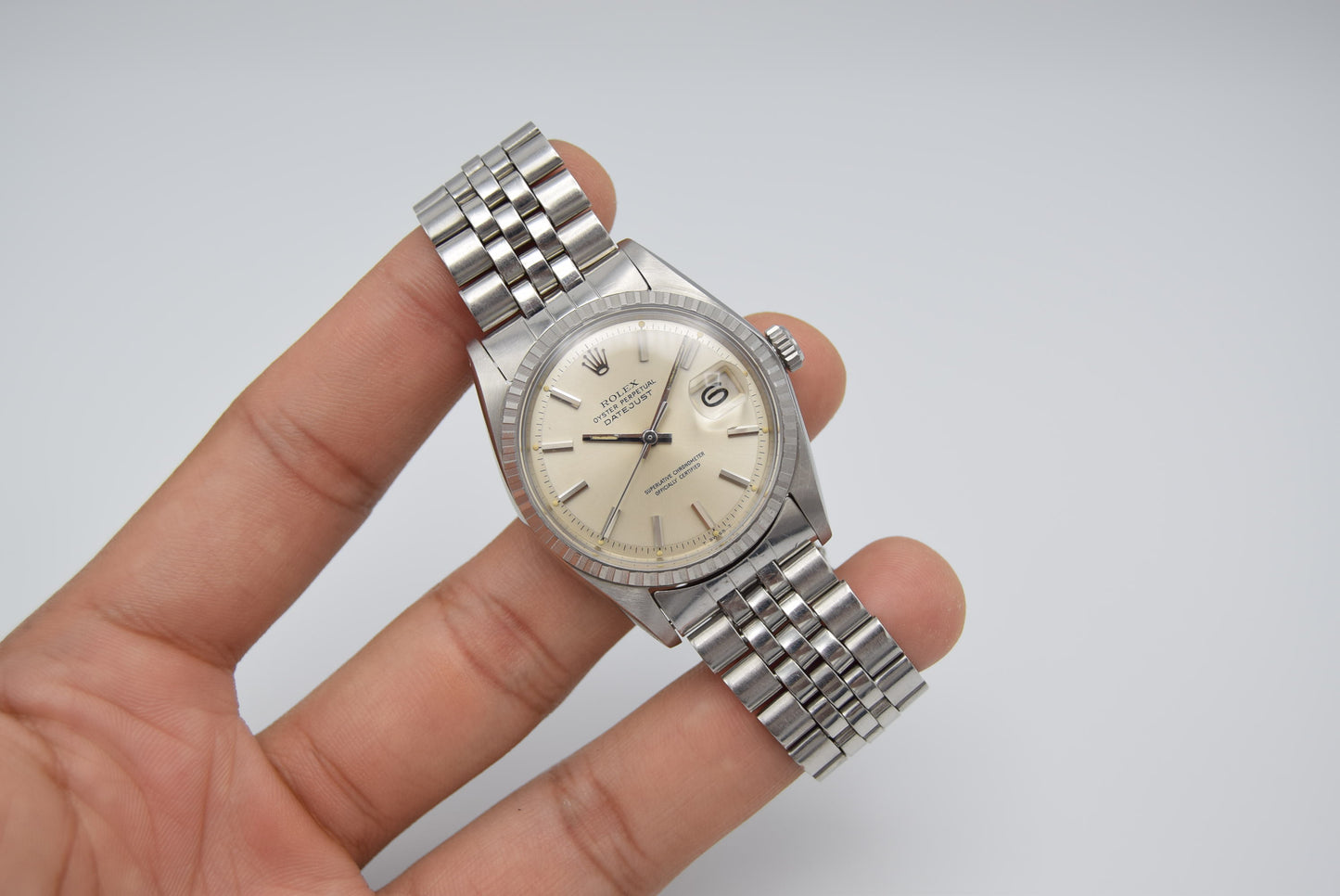 Rolex 1603 Oyster Perpetual Datejust 36 mm Automatic Vintage Mens Watch
