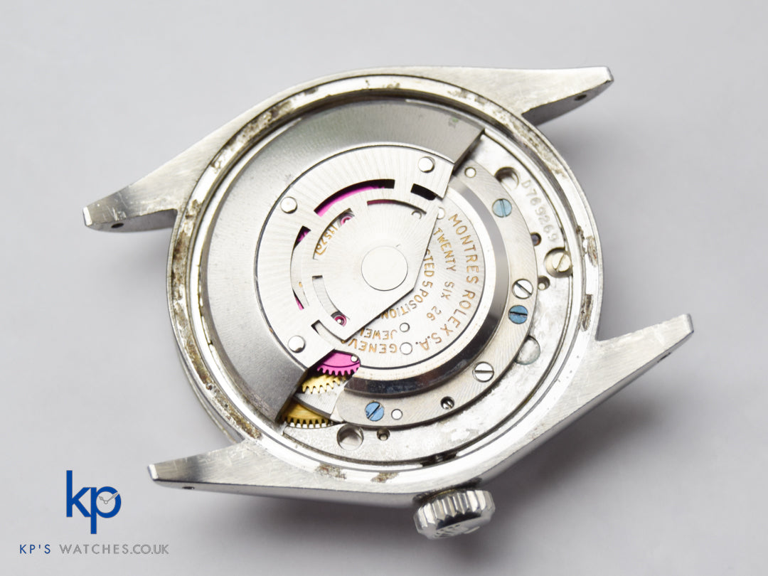 Vintage Rolex Oyster Perpetual Date 34 mm 1500 Blue Dial