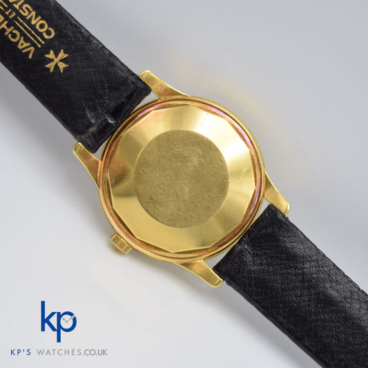 Vacheron Constantin Automatic 18k Gold & Original Buckle and Box 6378Q