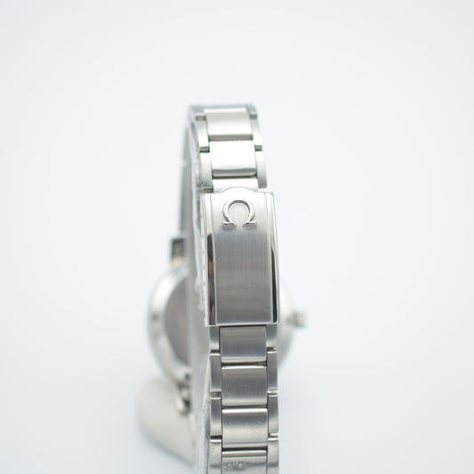 Omega Geneve 35mm SS Silver Dial 166.0117 Day Date Automatic cal 1022