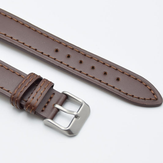 The Majd - Calfskin Leather Stitch Sports Strap - Brown