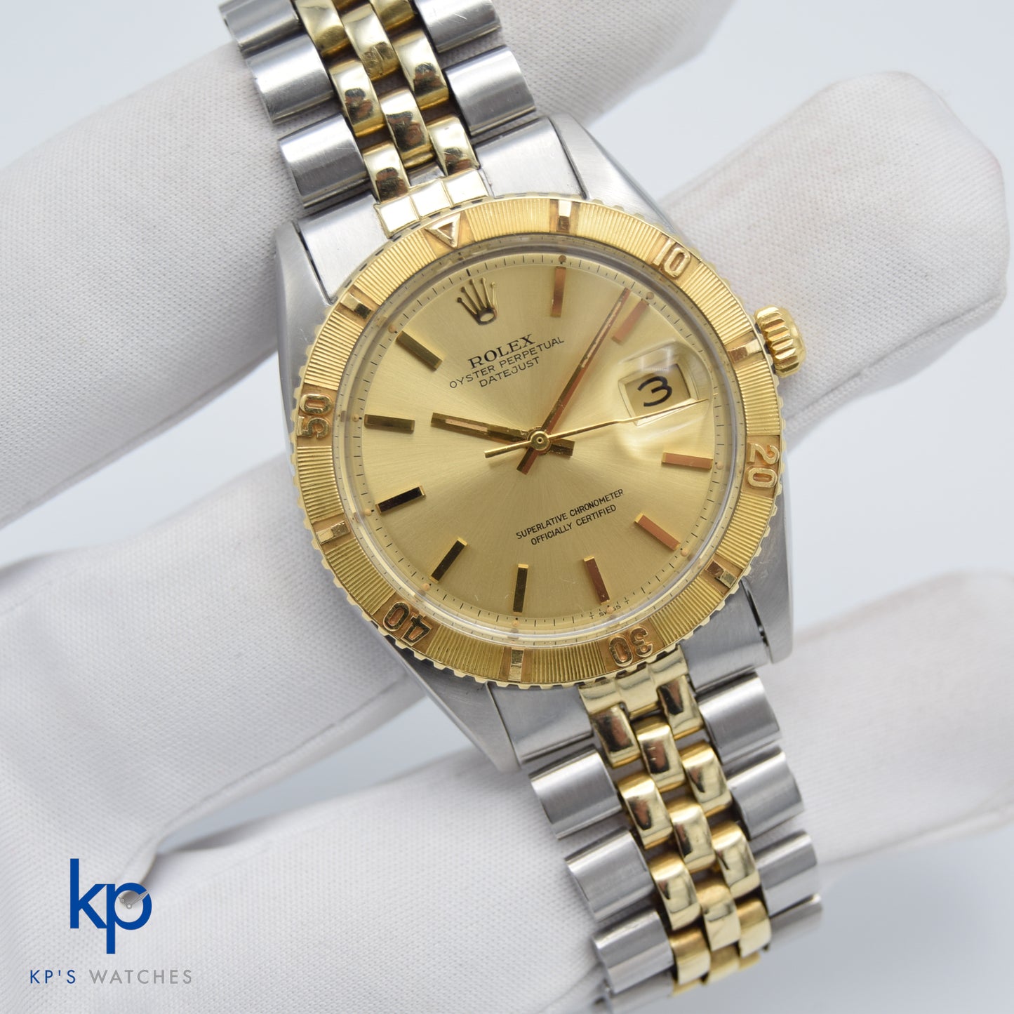 1972 Men's Rolex Thunderbird Turn-O-Graph 1625