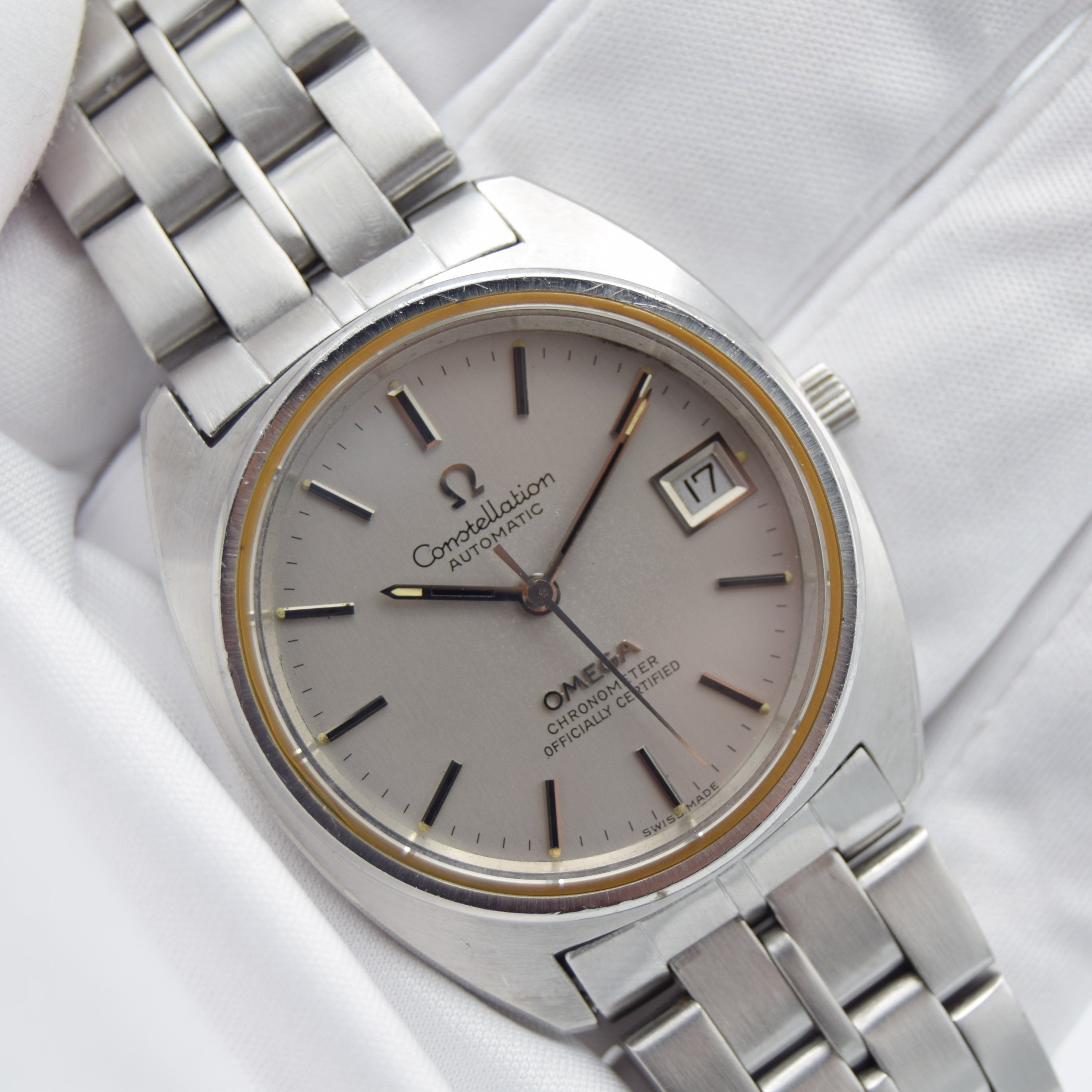 Omega constellation chronometer officially clearance certified