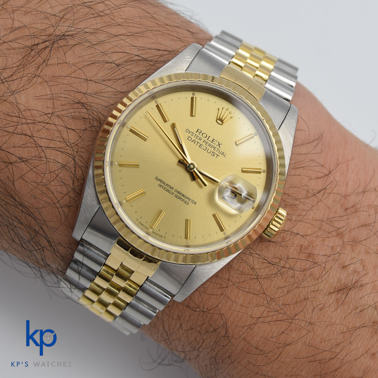 1990 Rolex Oyster Perpetual Datejust 16233 Boxed