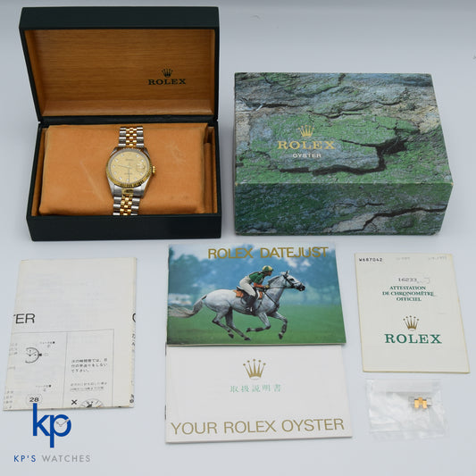 1996 Rolex Datejust 36 mm 16233 Factory Computer Diamond Dial