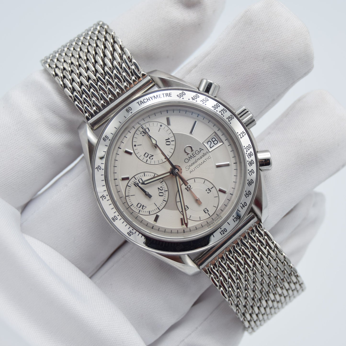The Bashar - Stainless Steel Thick Mesh Strap