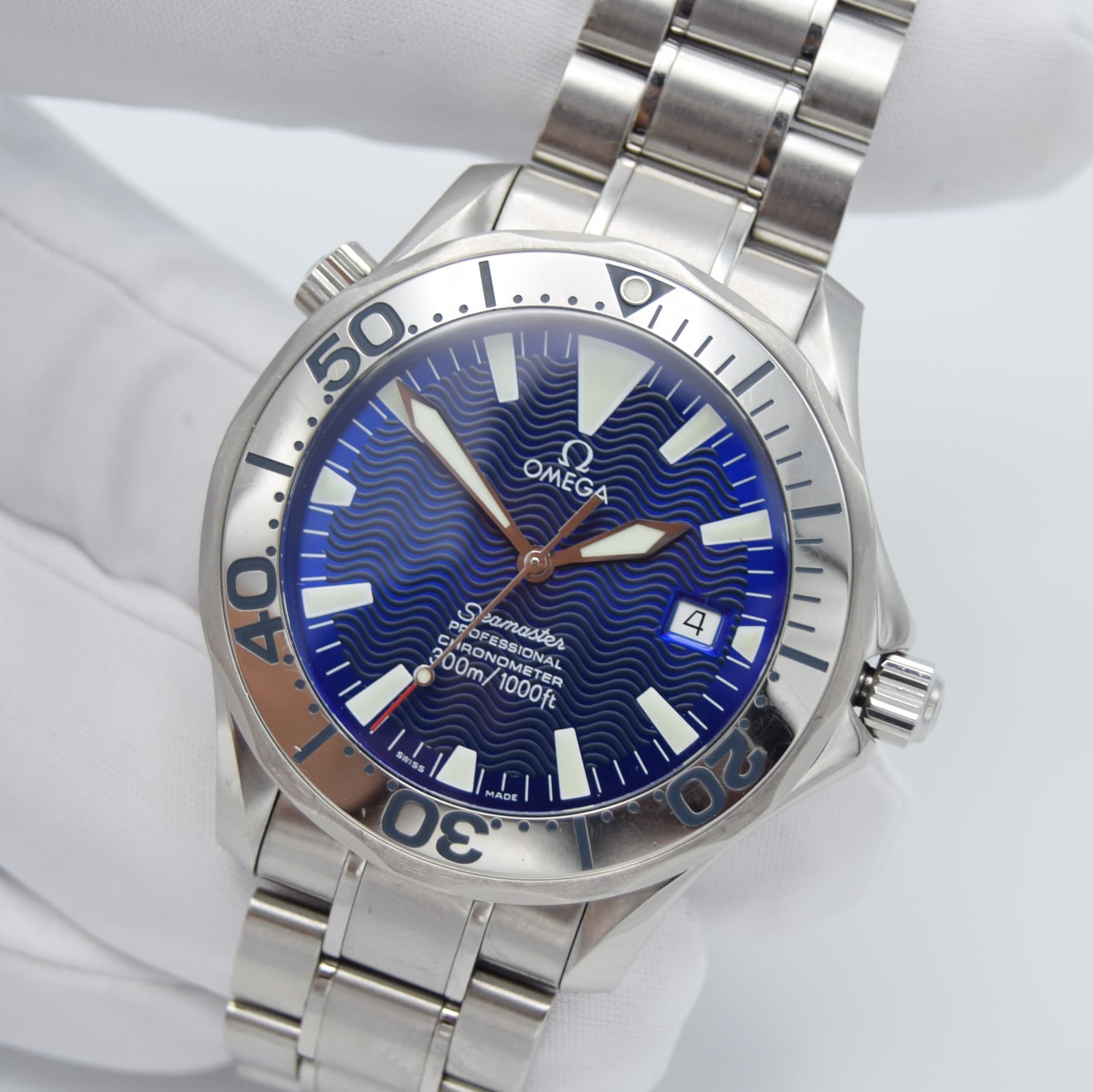 Omega Seamaster caseback