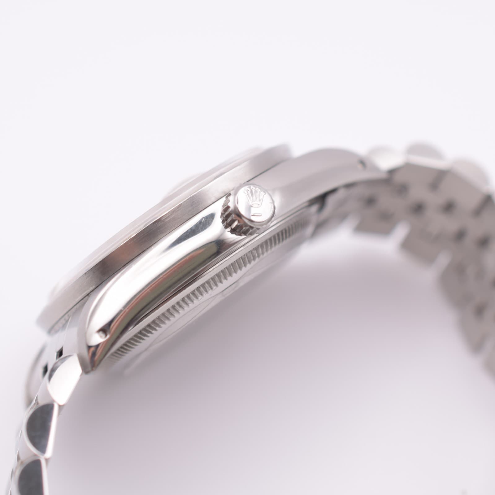 Rolex Date Oyster Perpetual Date 34 Silver Dial Jubilee 15210 Thunderbird