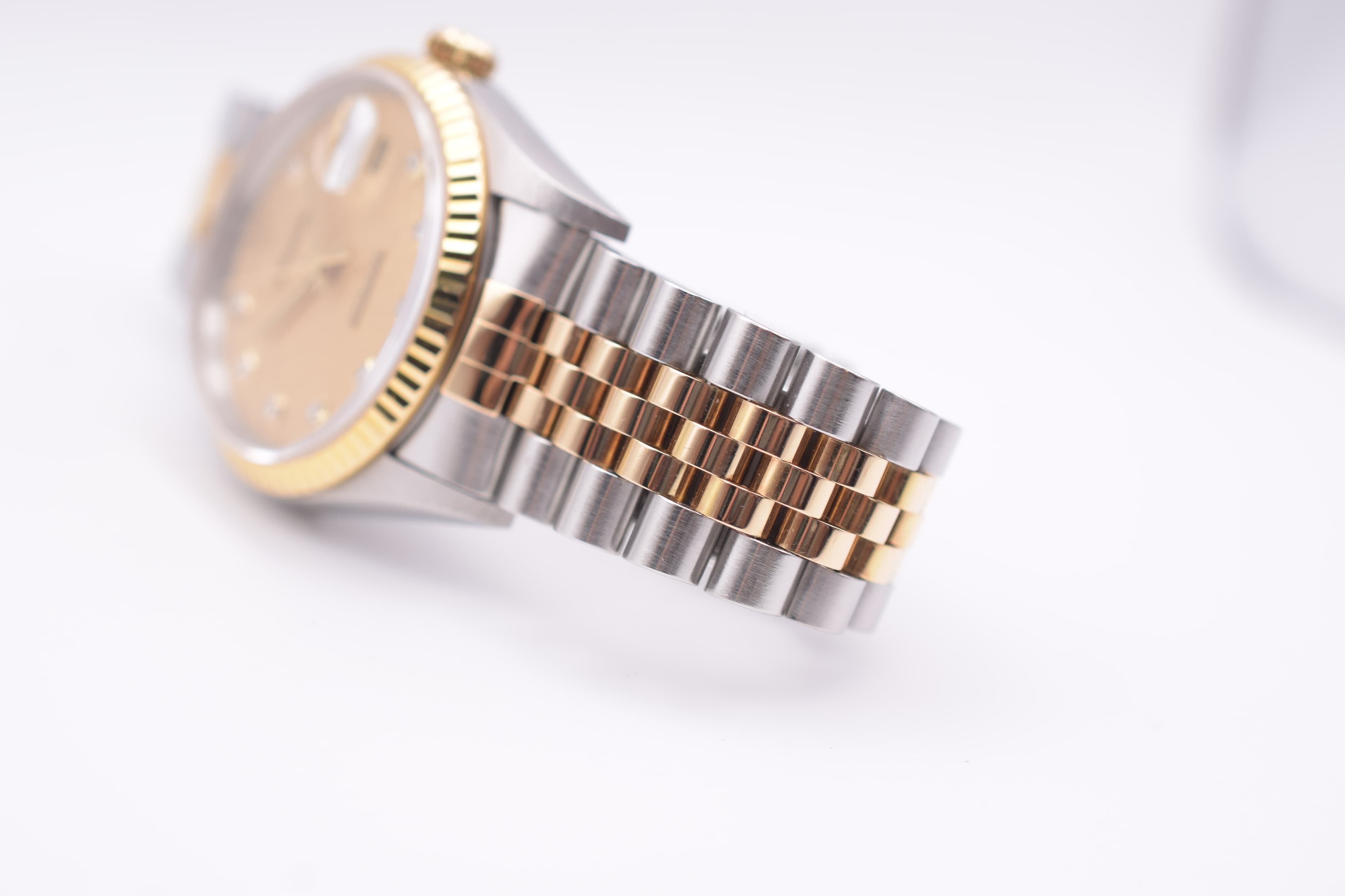 Rolex Datejust 16233G Diamond Dial Box & Papers photo 5