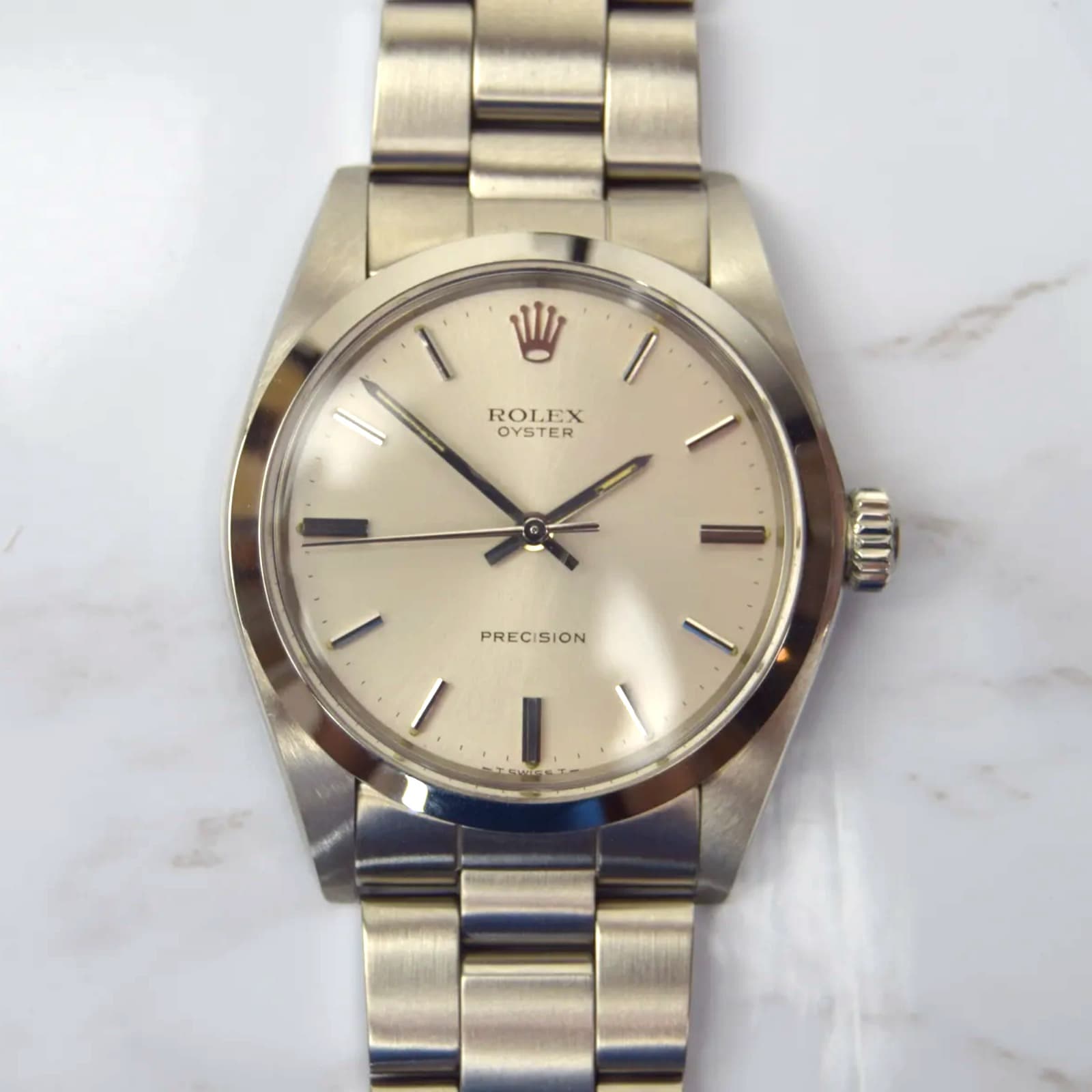 ROLEX OYSTER PRECISION — front view