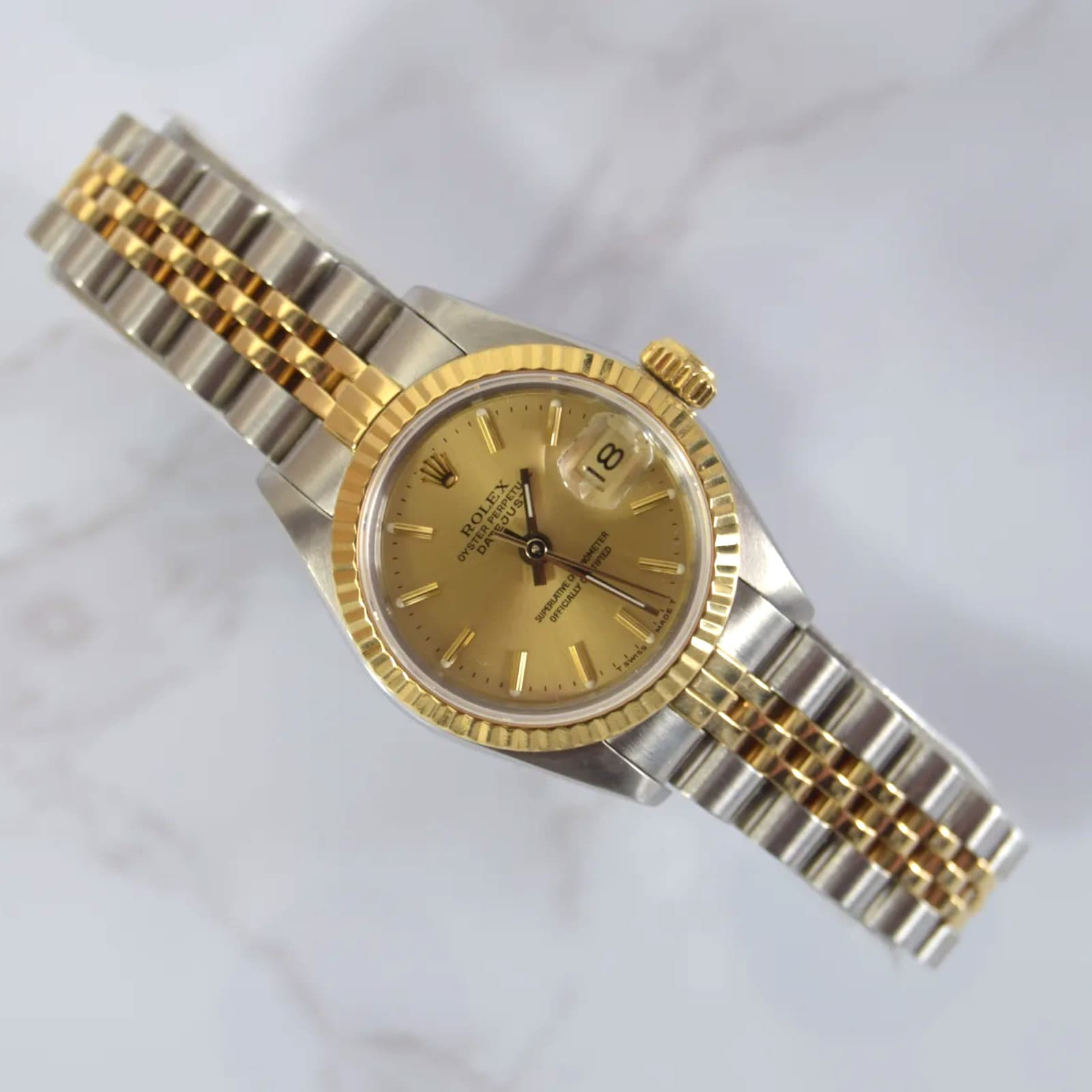 ROLEX Oyster Perpetual Datejust 69173 — front view