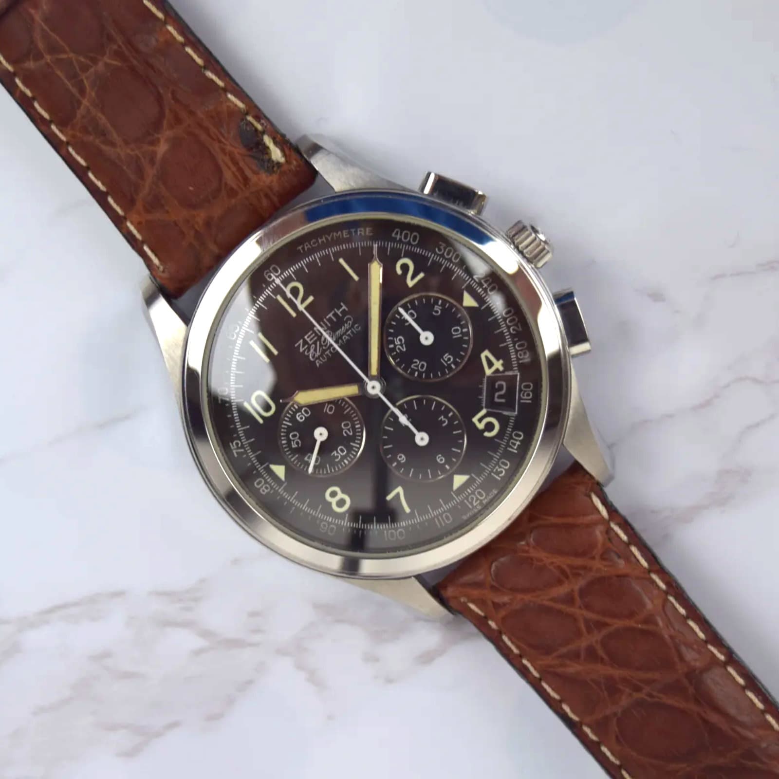 Zenith Class El Primero Chronograph — front view