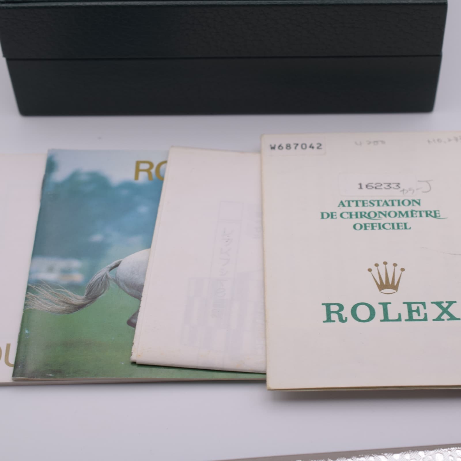 Rolex Datejust 16233G Diamond Dial Box & Papers photo 2