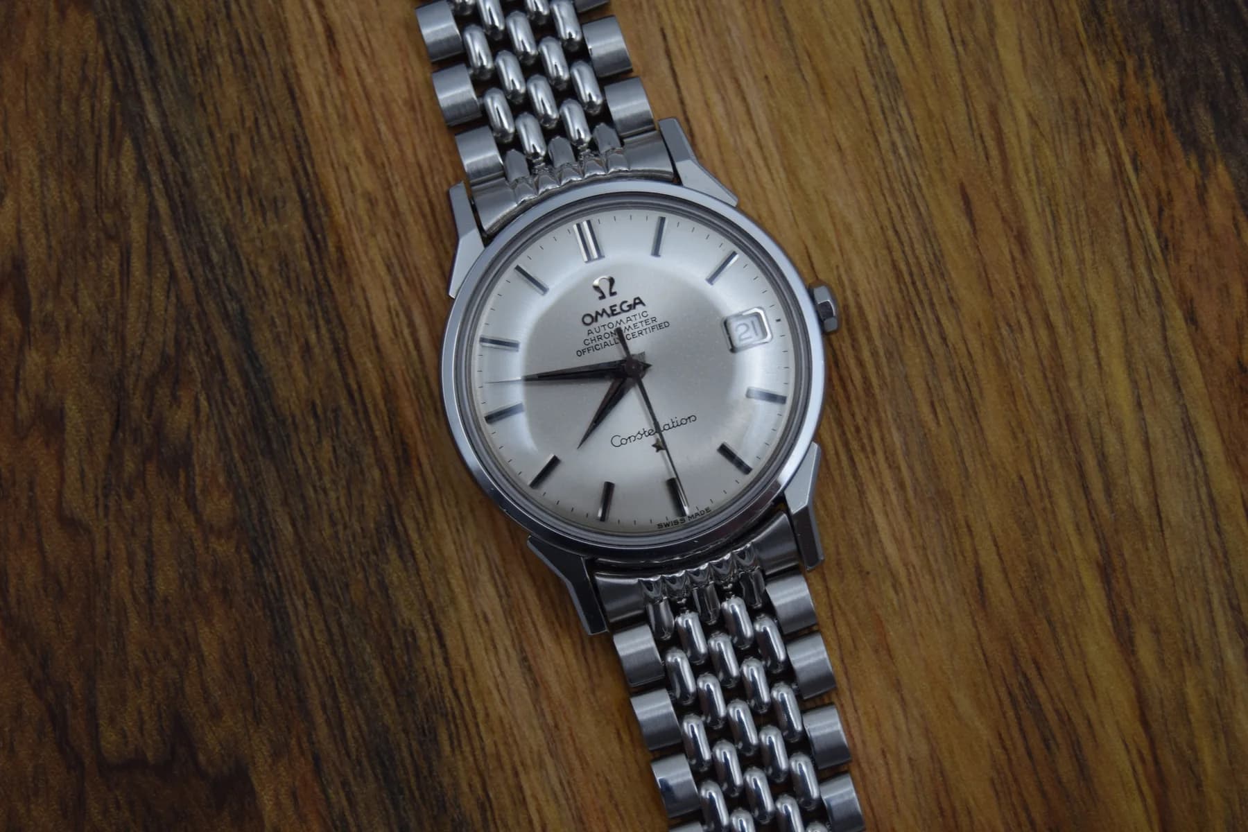 Omega Constellation 168.005 — front view