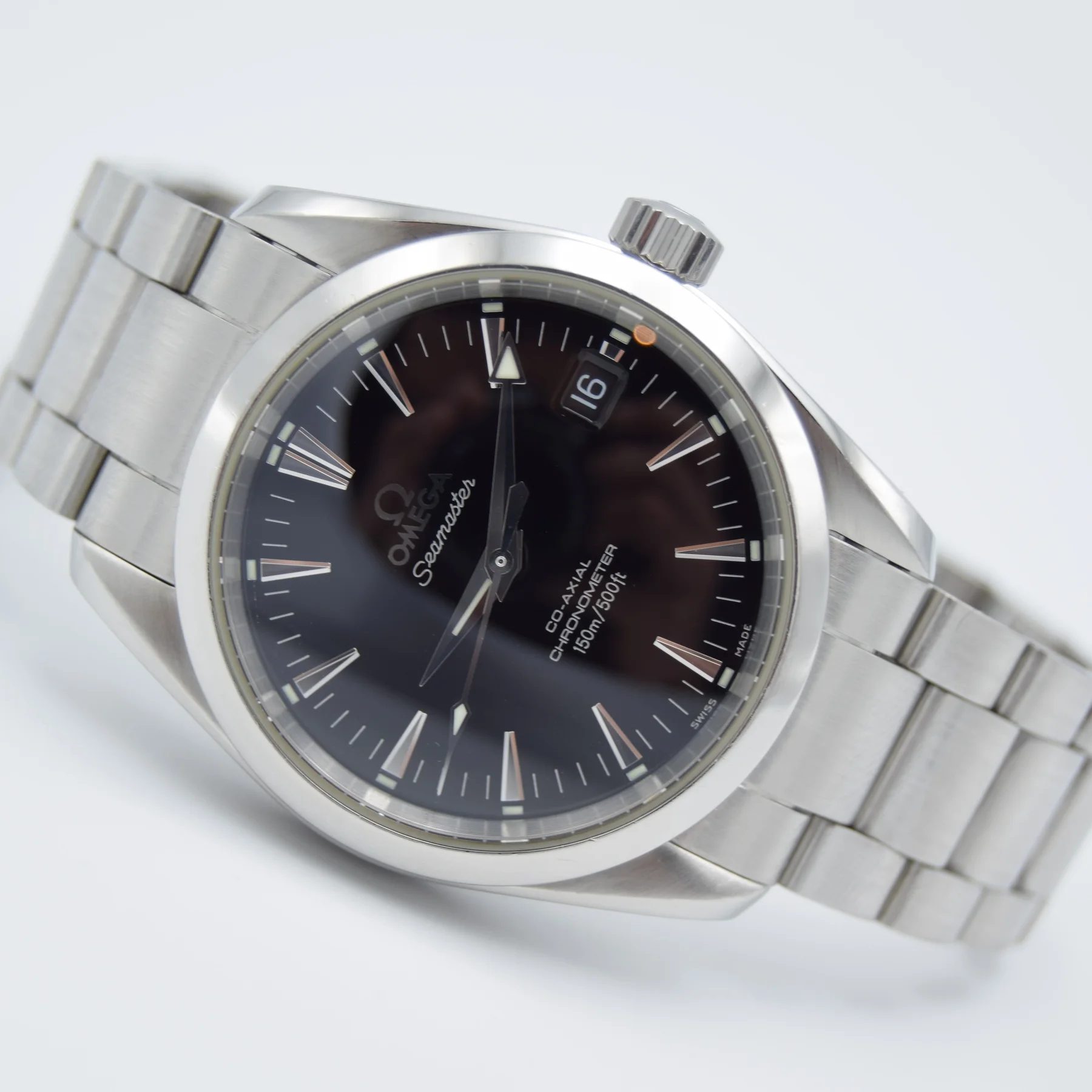 Omega Seamaster 2500 Aqua Terra — front view