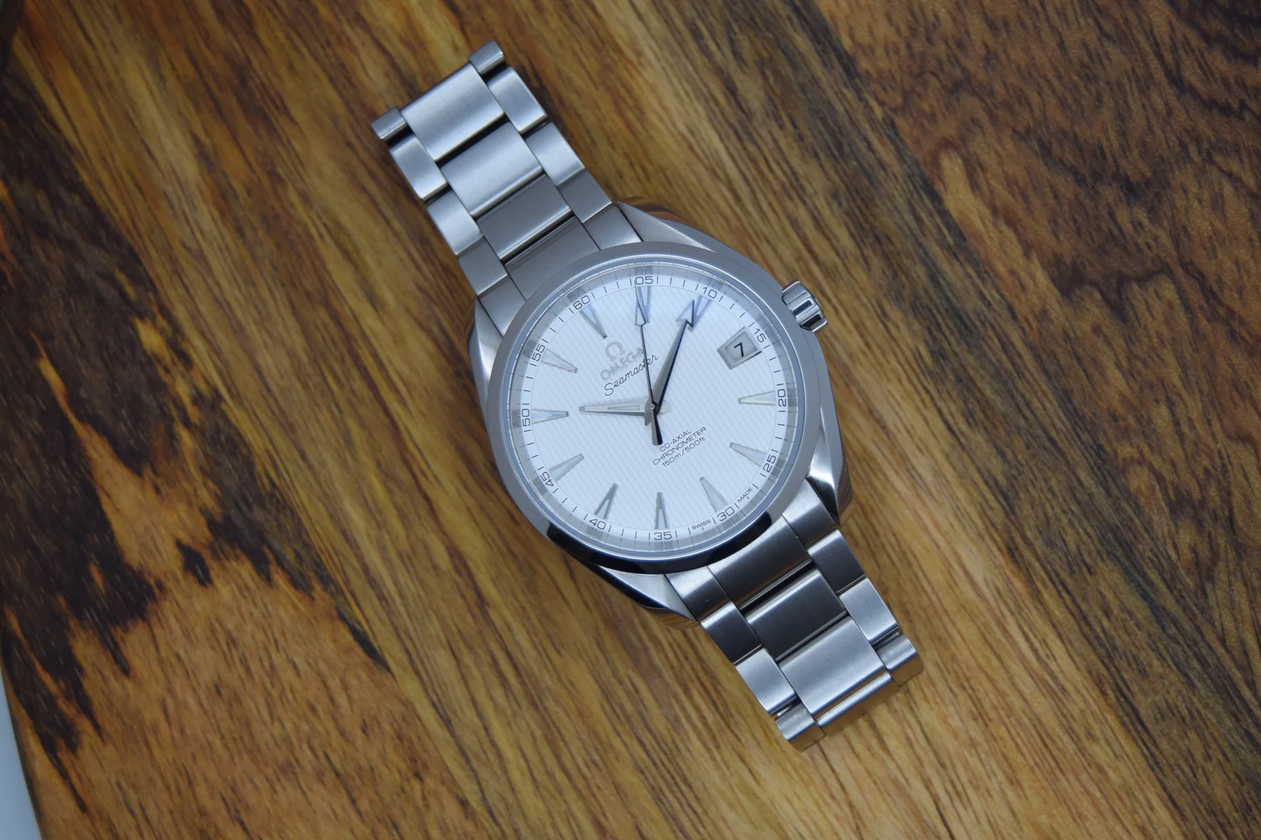 Omega Seamaster Aqua Terra — front view