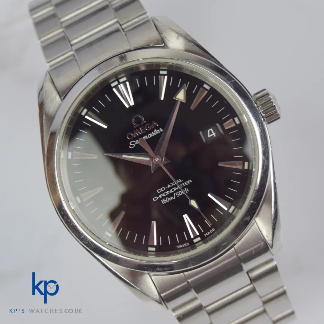OMEGA Seamaster CO-AXIAL CHRONOMETER — front view