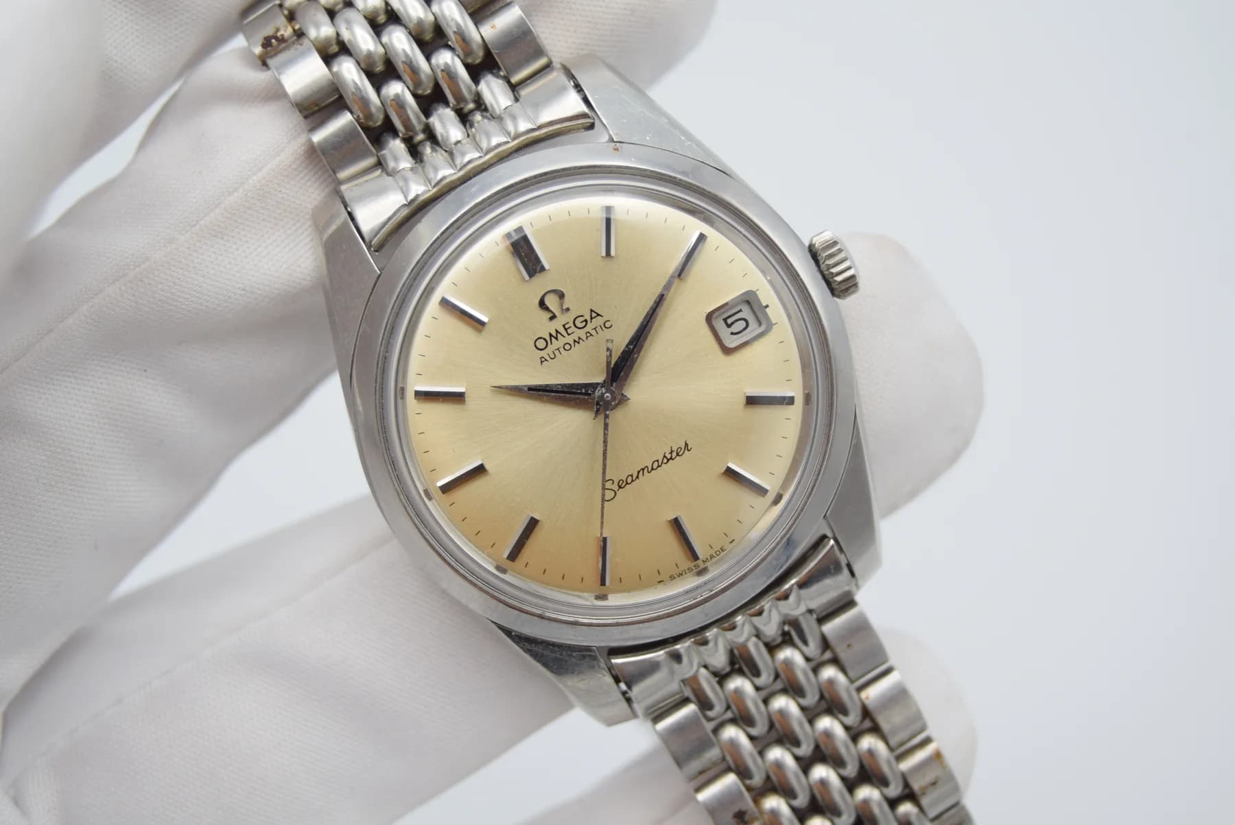 Omega Seamaster — front view