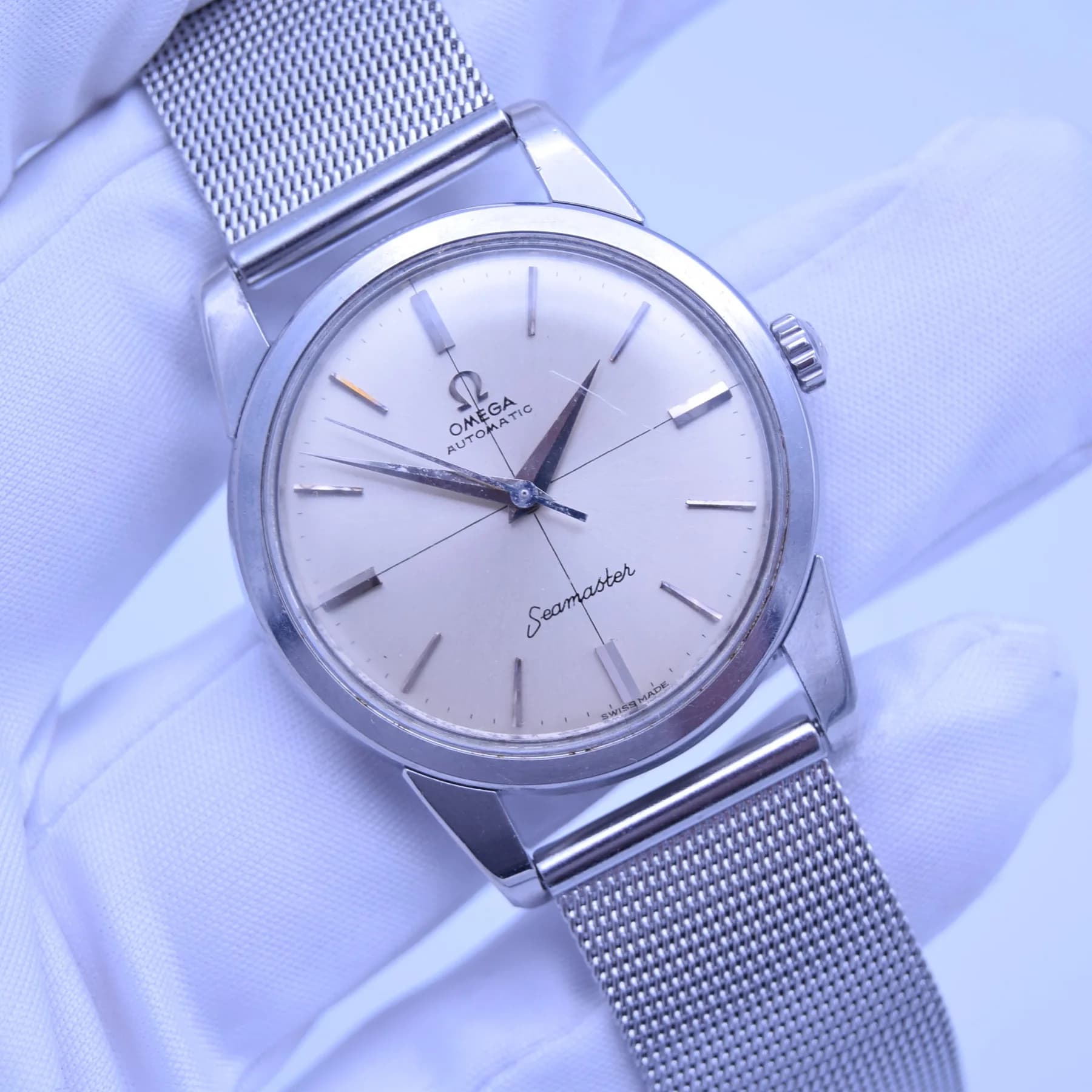 Omega Seamaster — front view