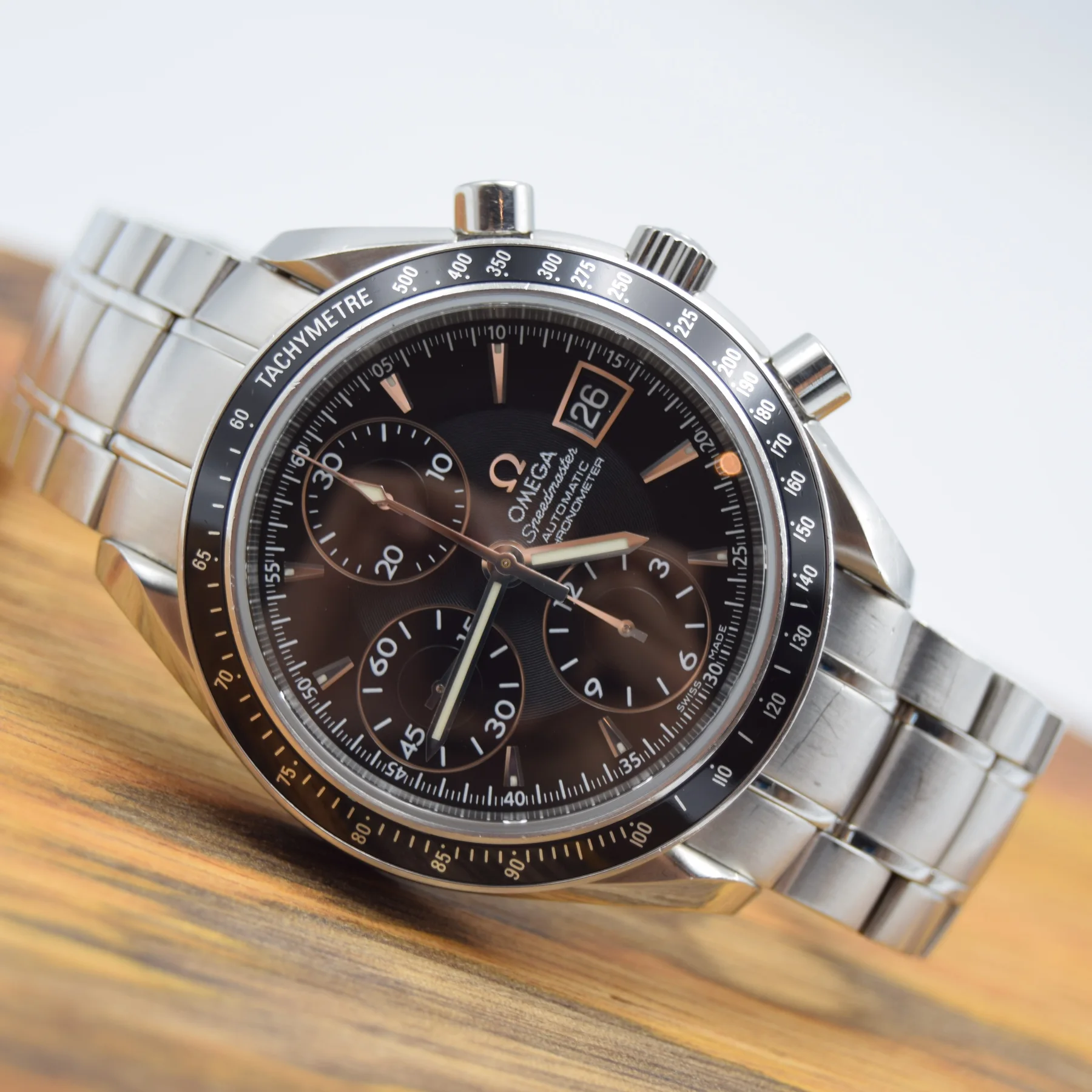 Omega Speedmaster 3210.50 — front view