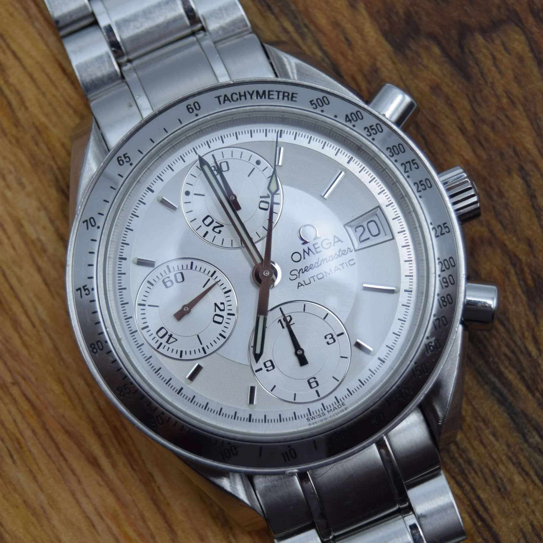 Omega Speedmaster 3513.30 — front view