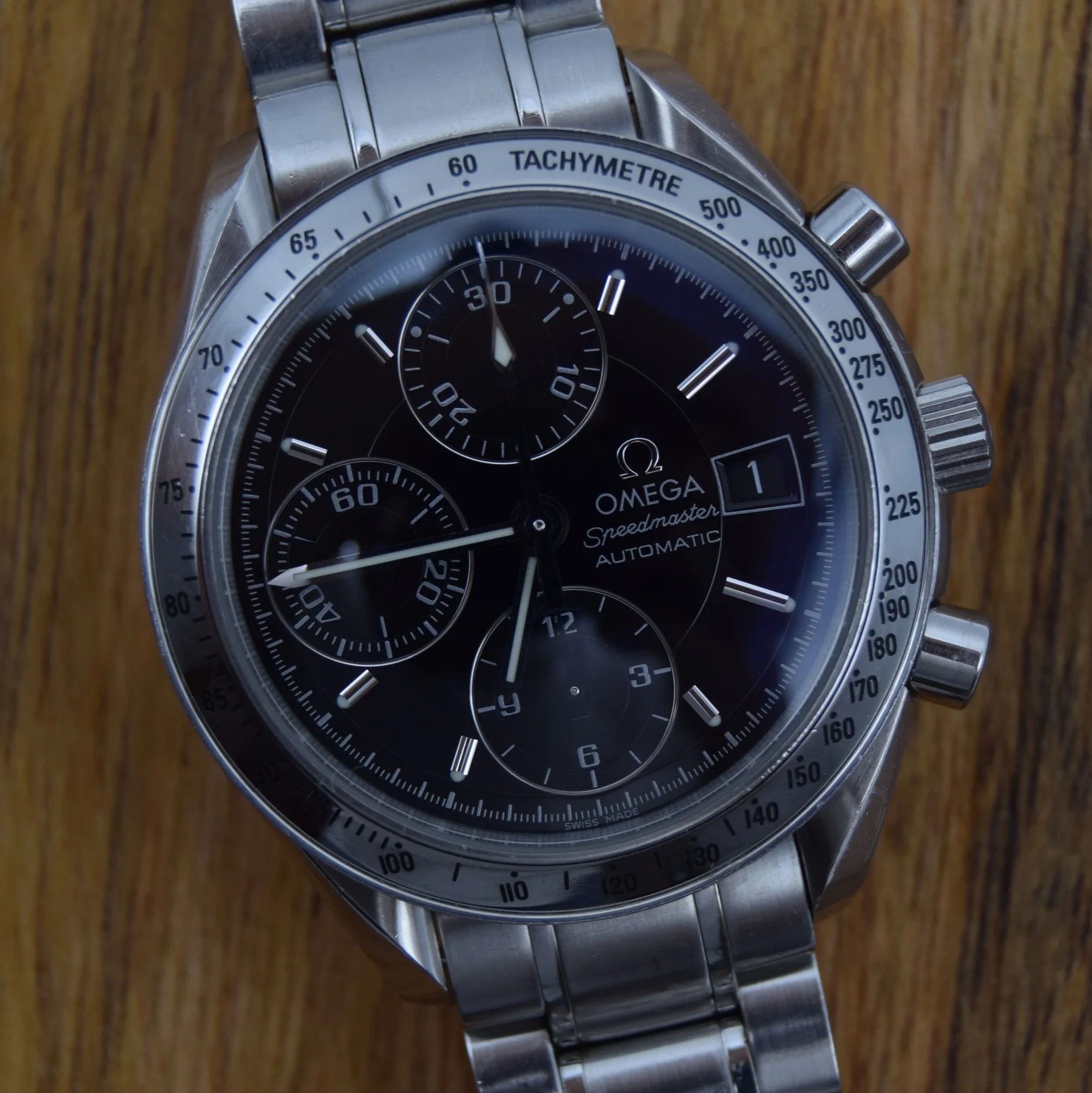 Omega Speedmaster 3513.50 — front view