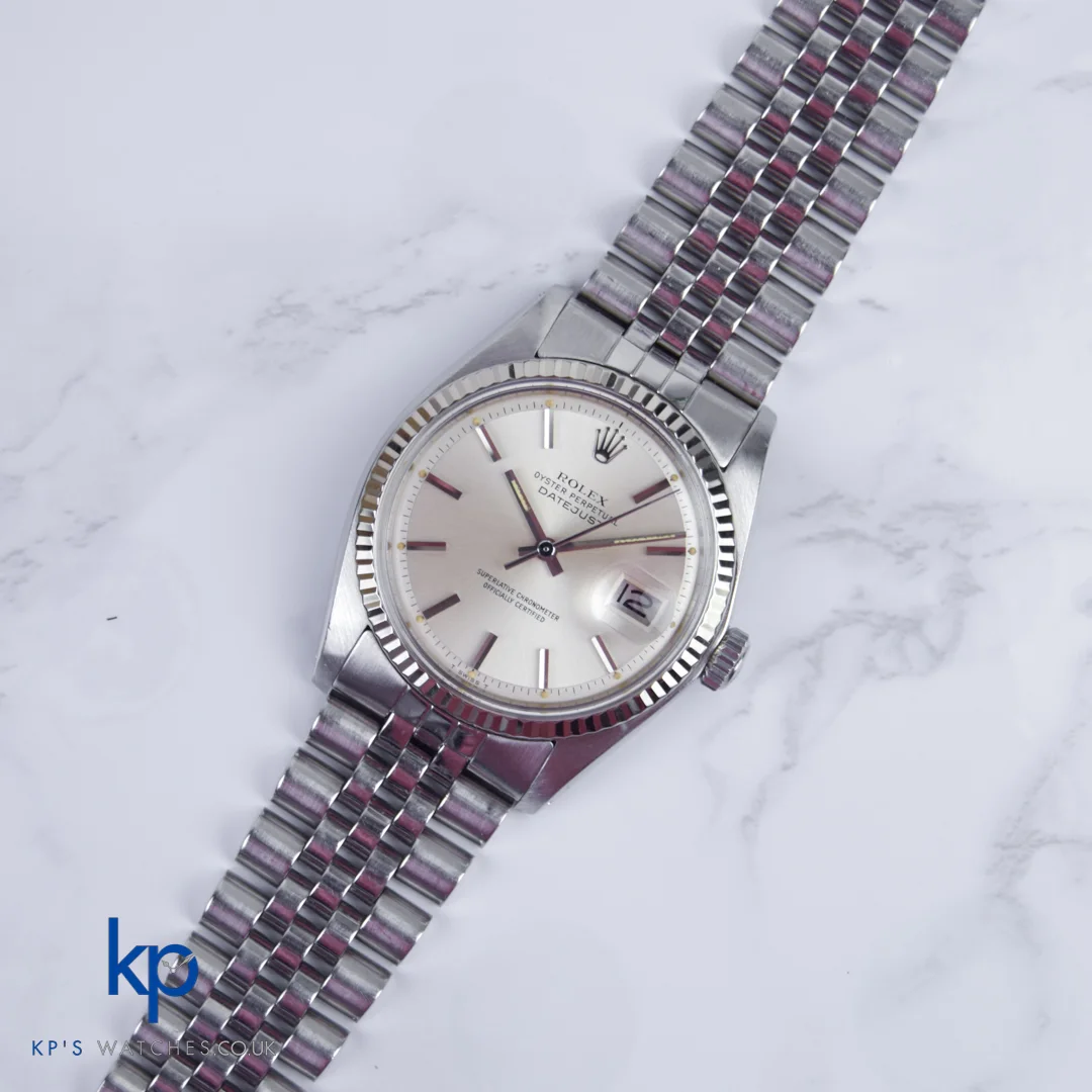 Rolex datejust silver dial — gallery view 2