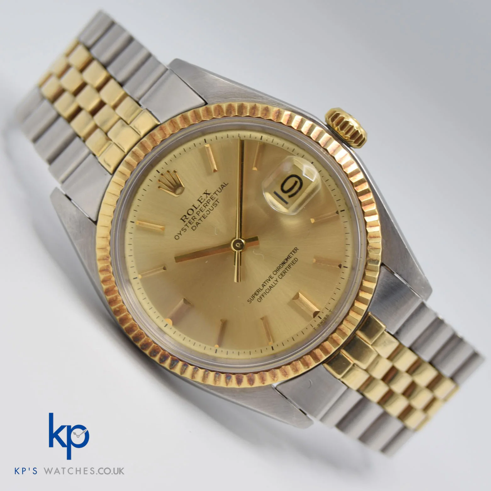 Rolex Datejust TT — front view