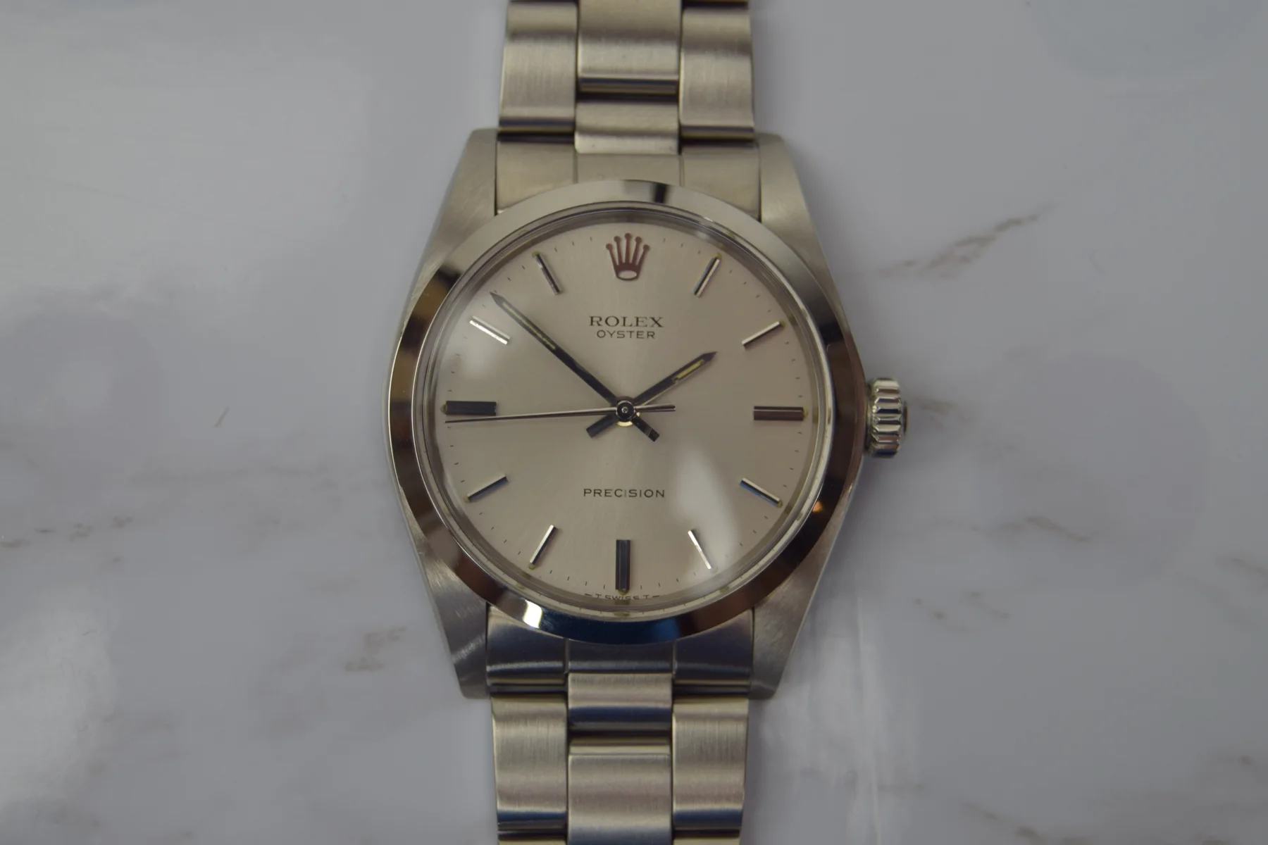 ROLEX OYSTER PRECISION — front view