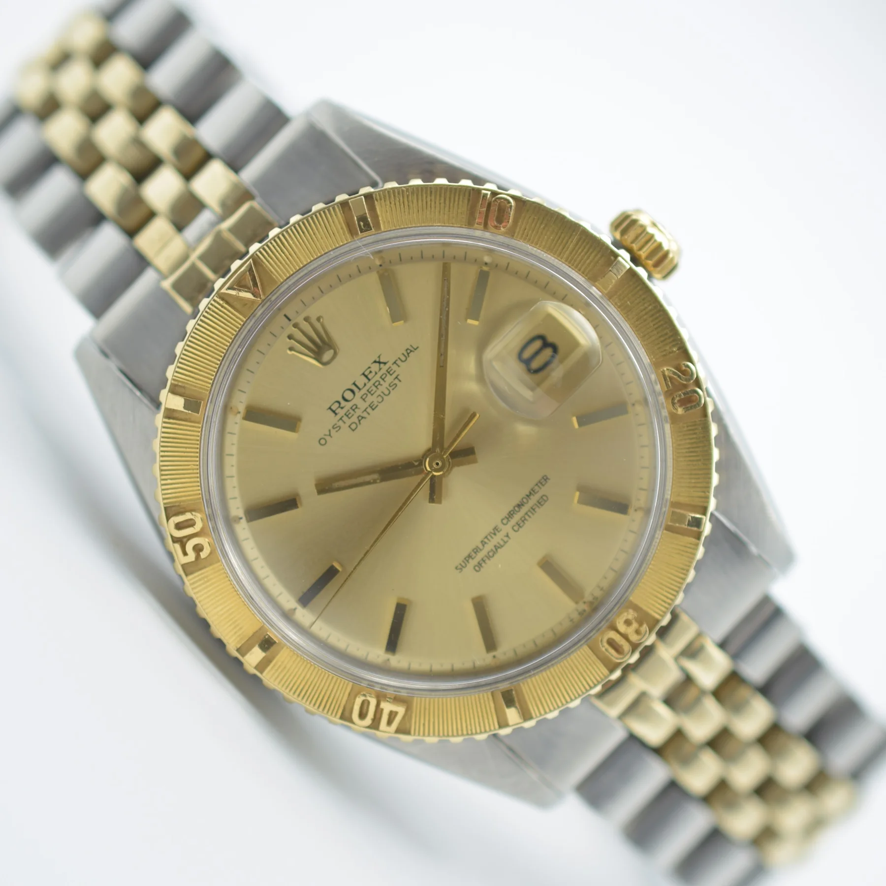 Rolex Turn-o-Graph — front view