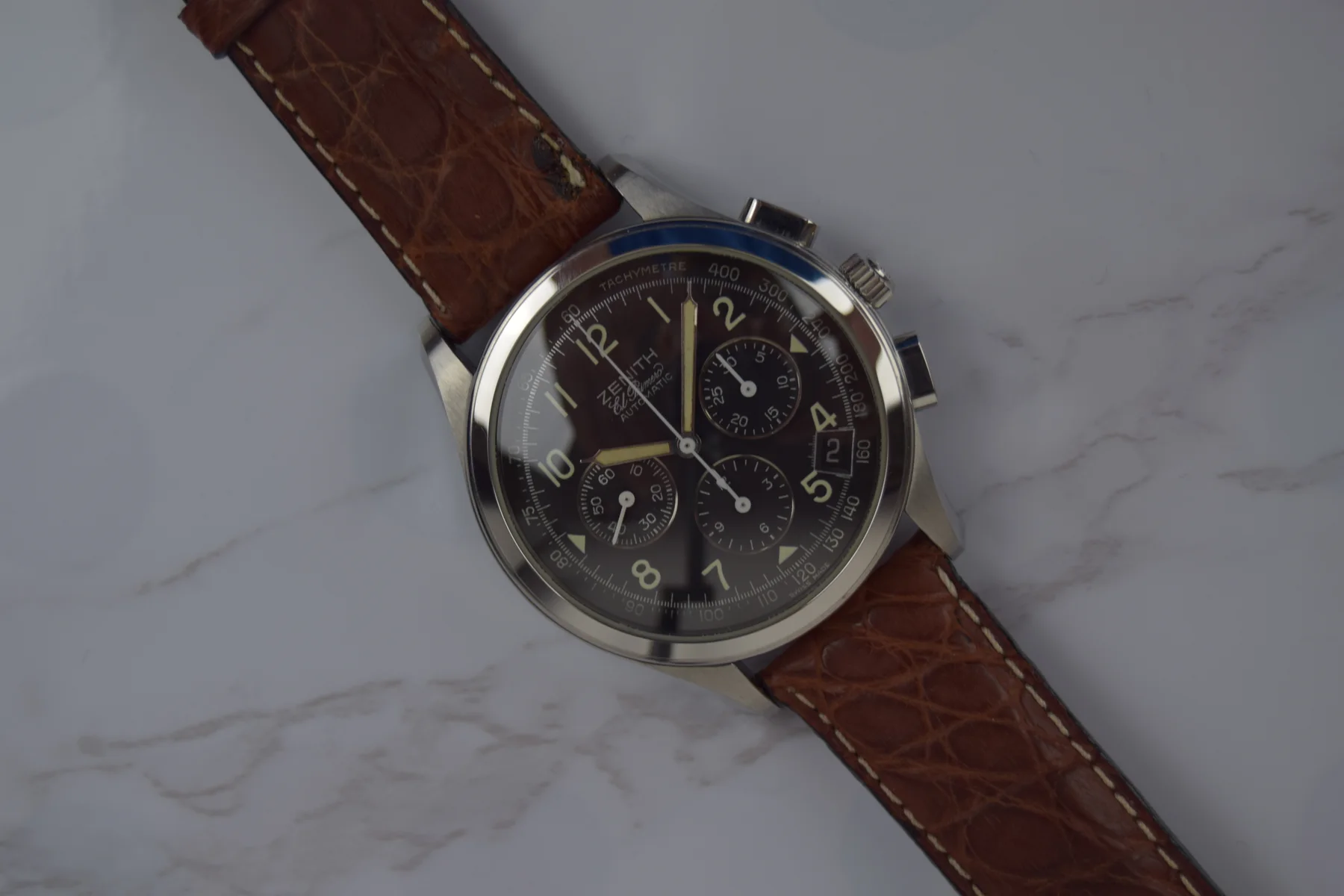 Zenith Class El Primero Chronograph — front view