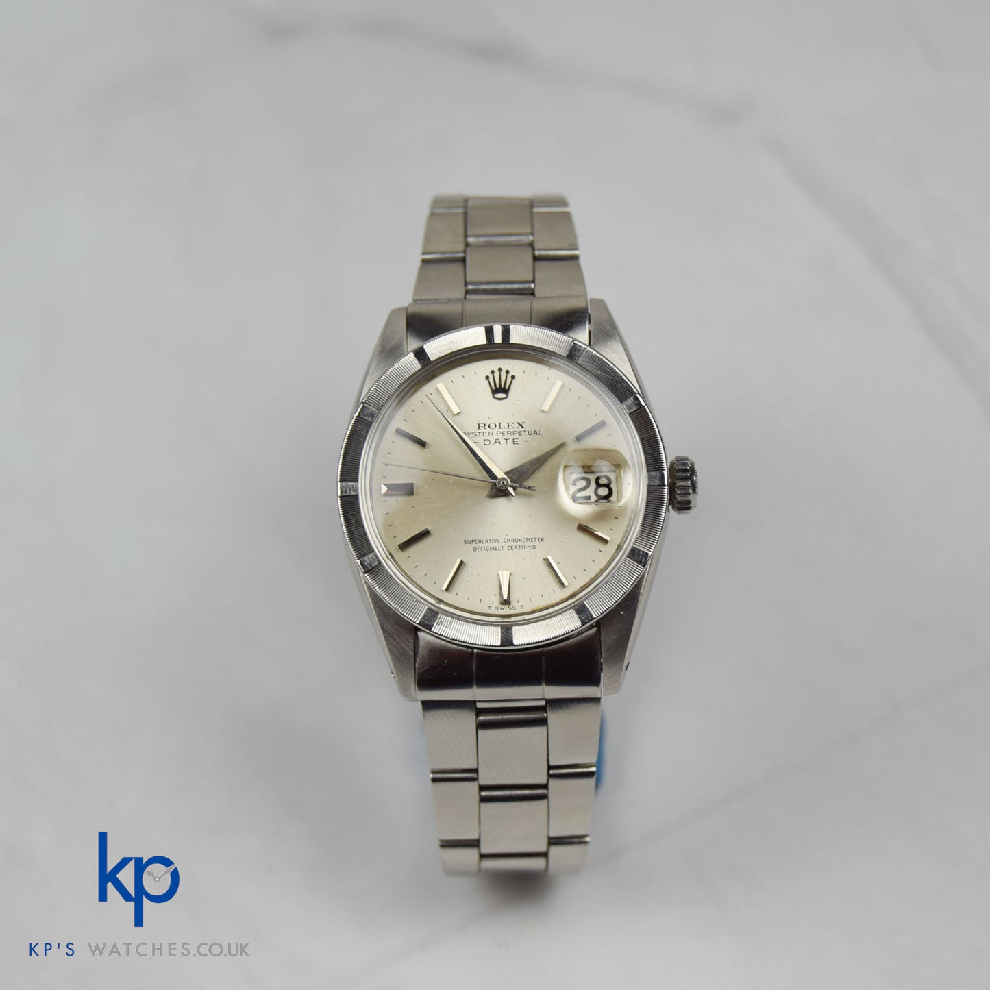 Rolex Oyster Perpetual Date 34 mm 1501 Automatic Chronometer Dauphine Hands