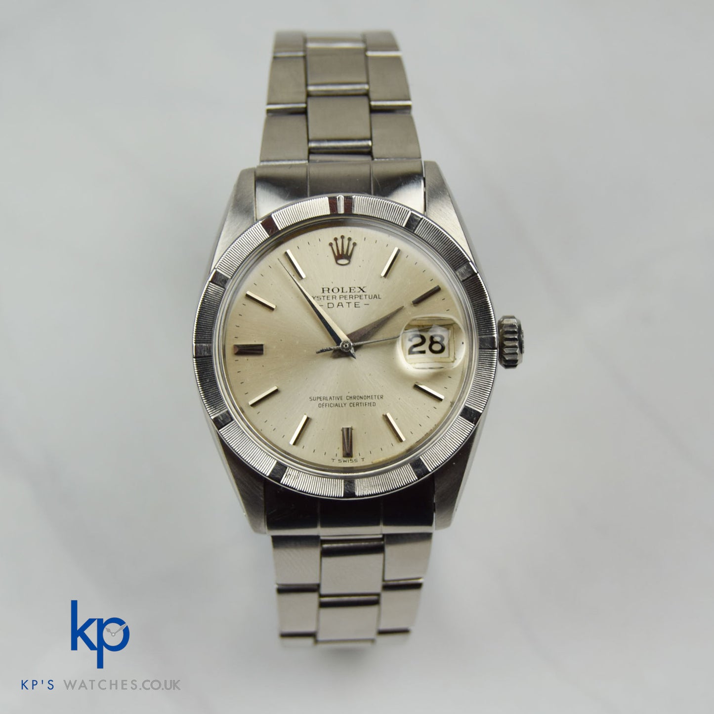 Rolex Oyster Perpetual Date 34 mm 1501 Automatic Chronometer Dauphine Hands