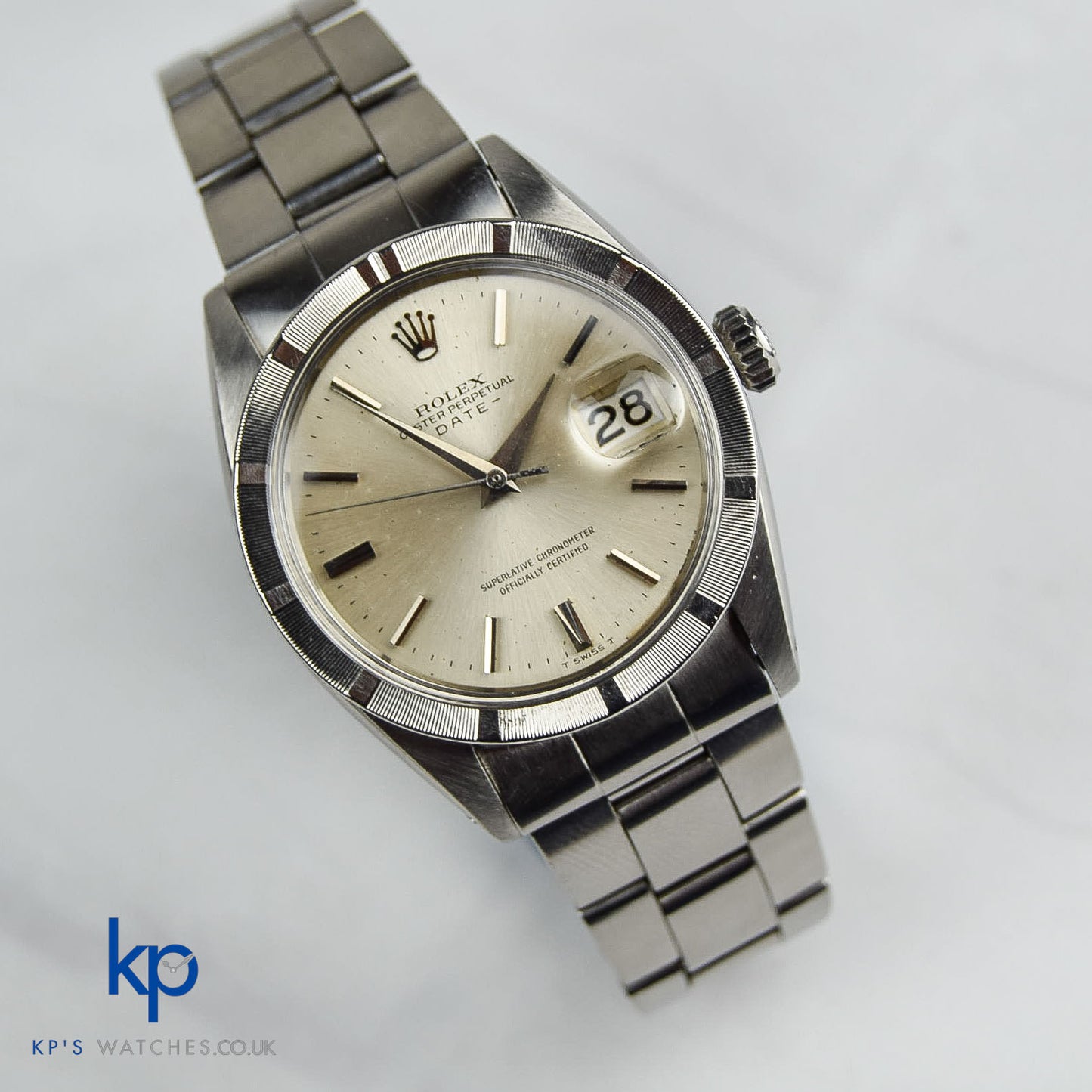 Rolex Oyster Perpetual Date 34 mm 1501 Automatic Chronometer Dauphine Hands