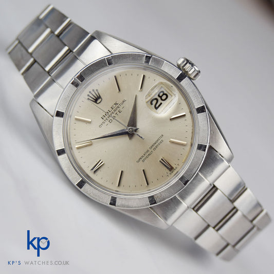 Rolex Oyster Perpetual Date 34 mm 1501 Automatic Chronometer Dauphine Hands