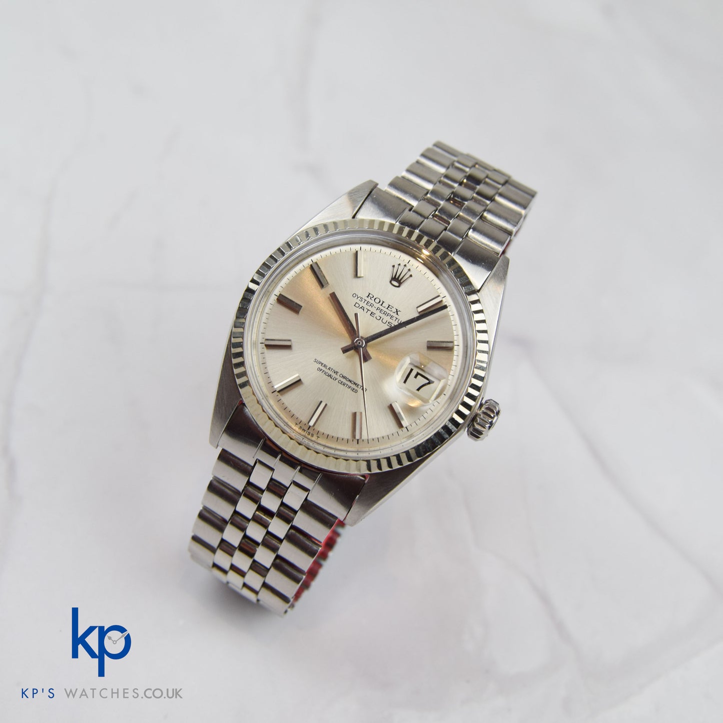 Rolex Datejust 36 mm 1601 Vintage Oyster Perpetual Automatic Watch