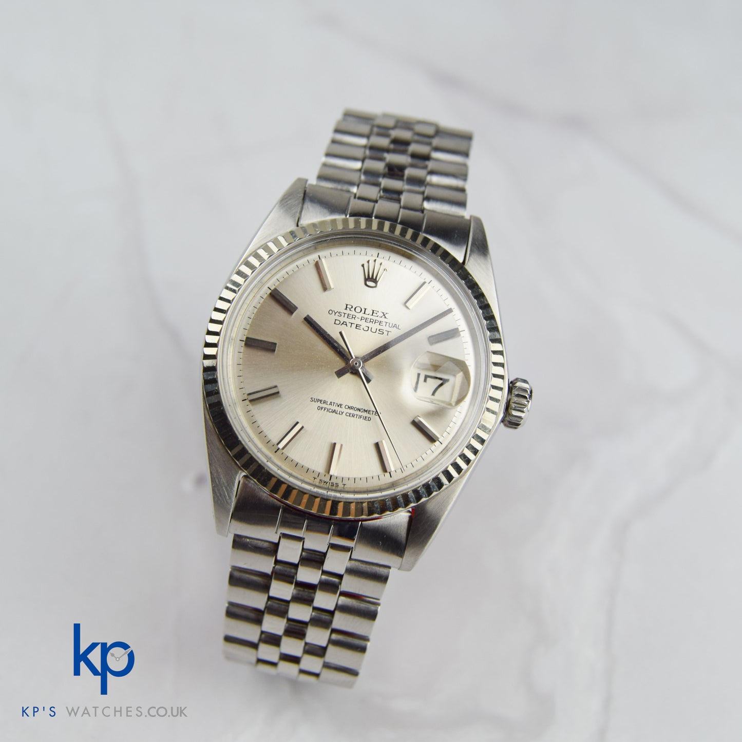 Rolex Datejust 36 mm 1601 Vintage Oyster Perpetual Automatic Watch