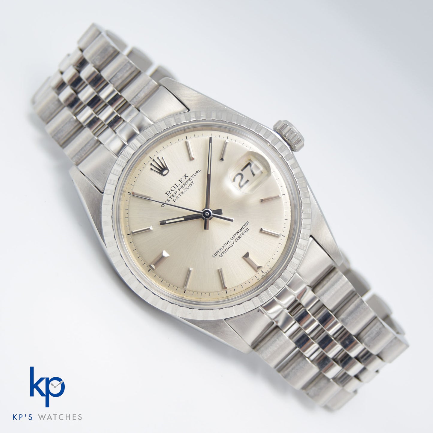 Rolex Oyster Perpetual Datejust 36 mm Jubilee Bracelet Automatic 1969 Year 1603