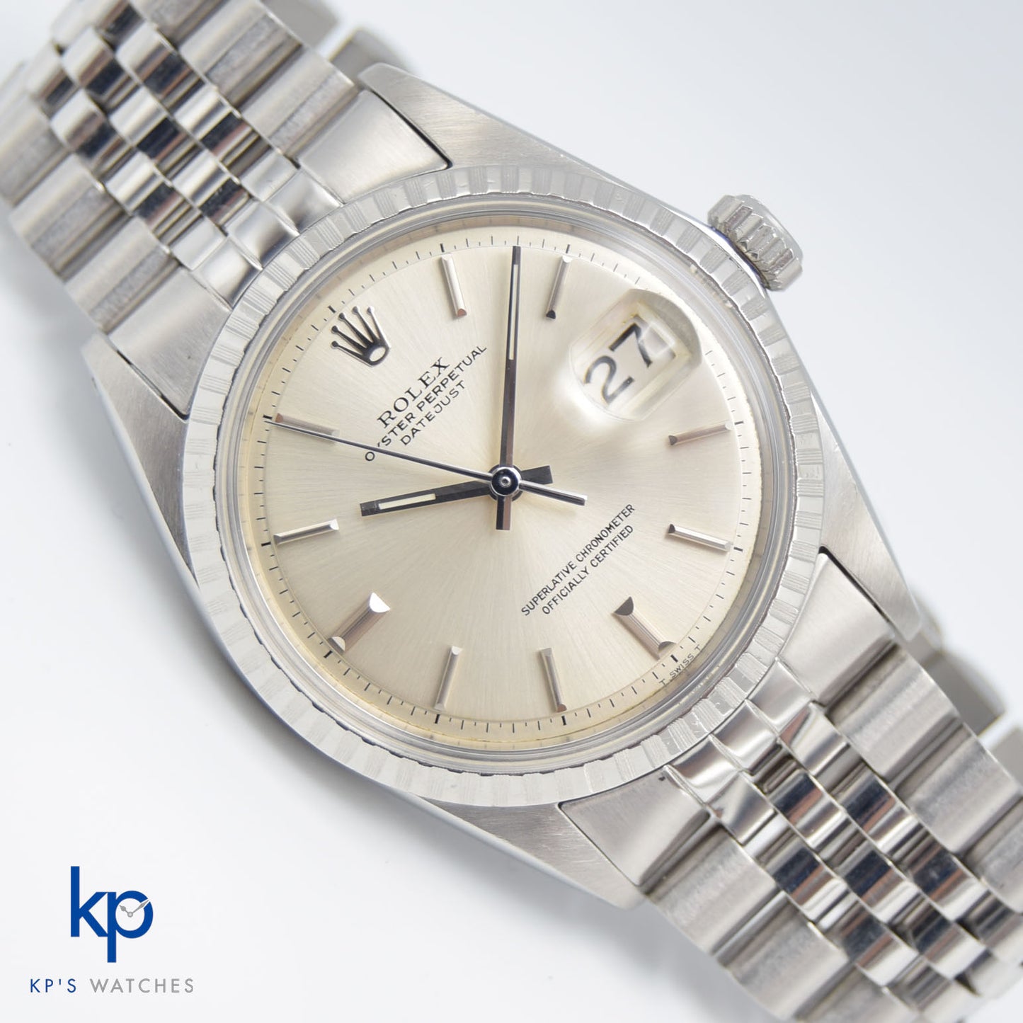 Rolex Oyster Perpetual Datejust 36 mm Jubilee Bracelet Automatic 1969 Year 1603