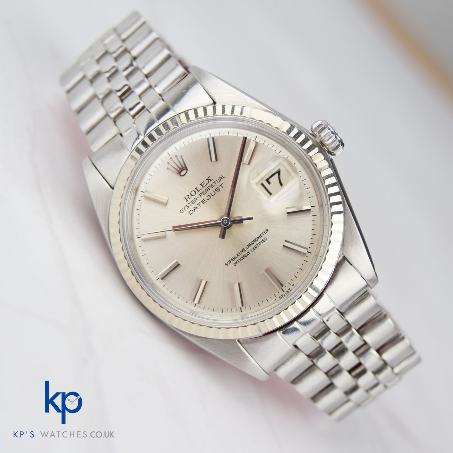 Rolex Datejust 36 mm 1601 Vintage Oyster Perpetual Automatic Watch