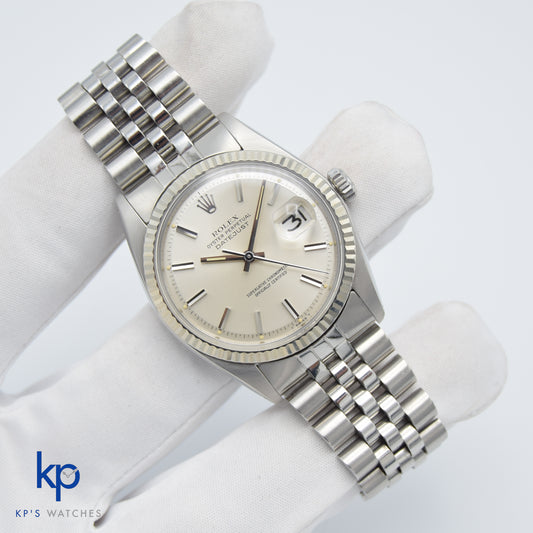 1970's Men's Vintage Rolex Datejust 36 mm Jubilee Fluted