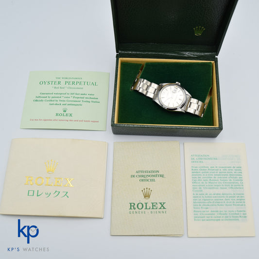 1971 New Old Stock Rolex Oyster Perpetual Date 1500