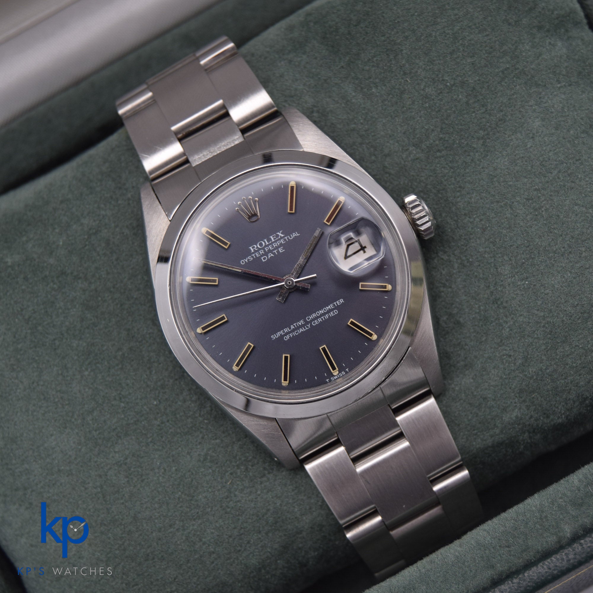 Rolex oyster best sale grey dial