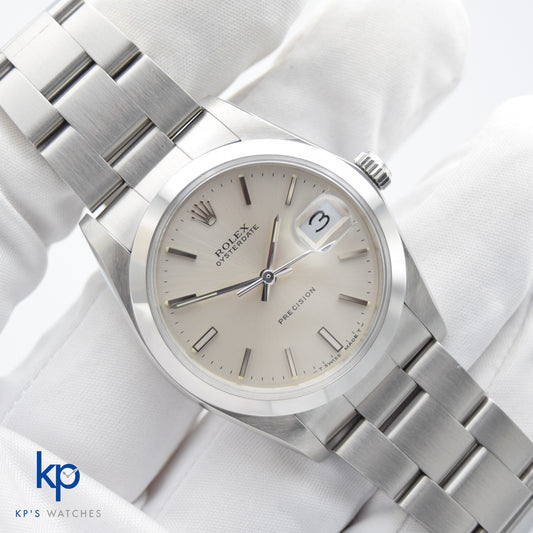 1986 Vintage Rolex Oysterdate Precision 34 mm 6694